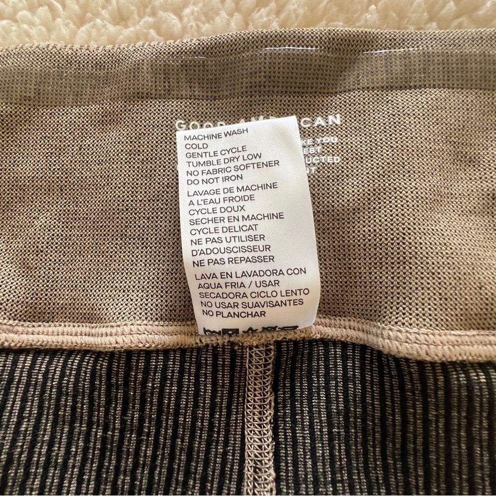 Good American Ribbed leggings 5/6 XXL - Picture 7 of 12